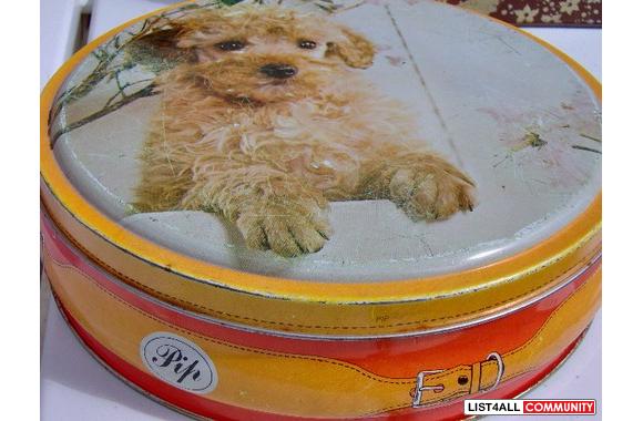 Vintage collectible tins-$4.95 each