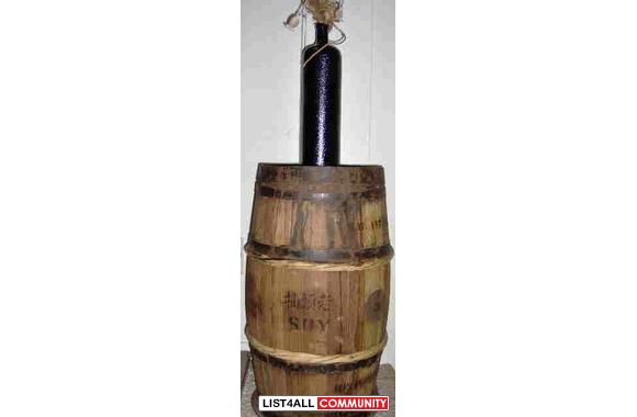 Vintage soy barrell 24.5" tall