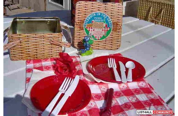 Food for thought, "A picnic" why not? Pl