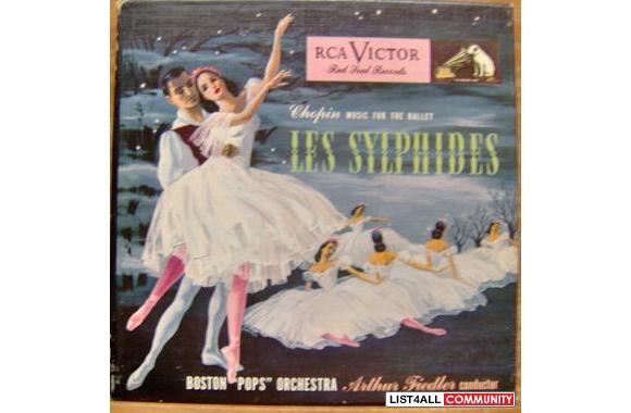VINYL 45'S RCA VICTOR Red Seal boxed sets $4.95 ea