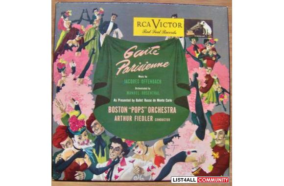 VINYL 45'S RCA VICTOR Red Seal boxed sets $4.95 ea