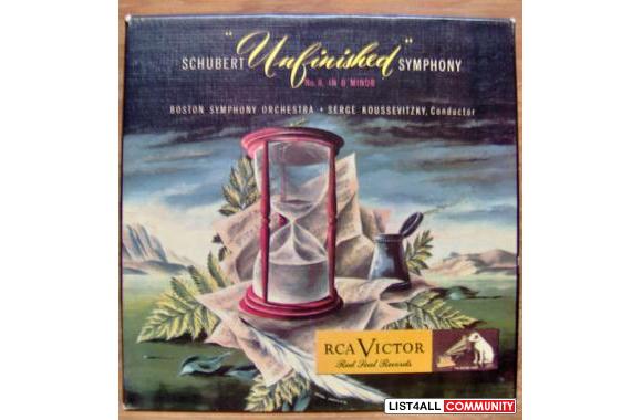 VINYL 45'S RCA VICTOR Red Seal boxed sets $4.95 ea