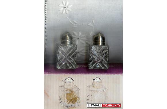 Salt & Pepper setsHandcrafted wood and metal s