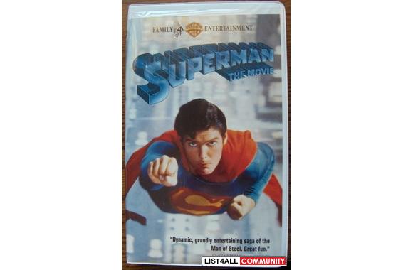 Superman: The Movie [VHS]