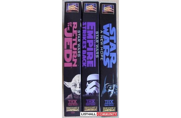 Star Wars Trilogy [VHS]* digitally remastered by T