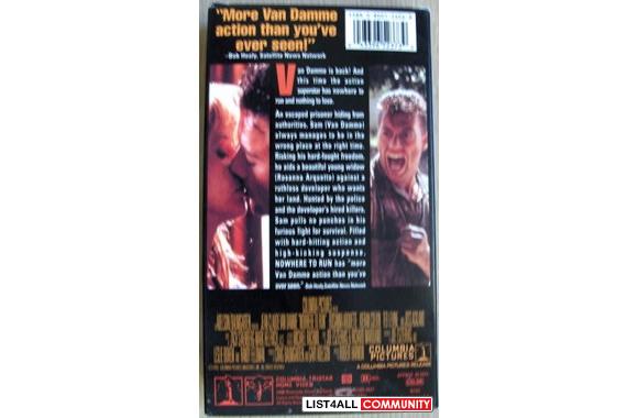 Nowhere To Run [VHS]