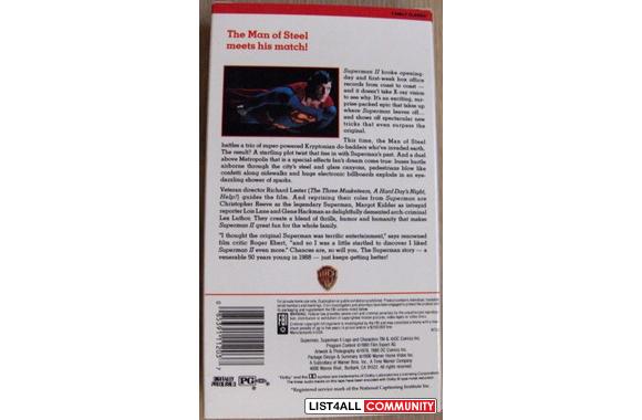 Superman II [VHS]