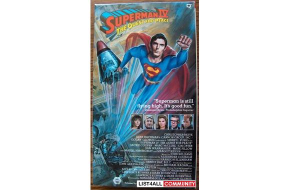 Superman IV The Quest For Peace [VHS]