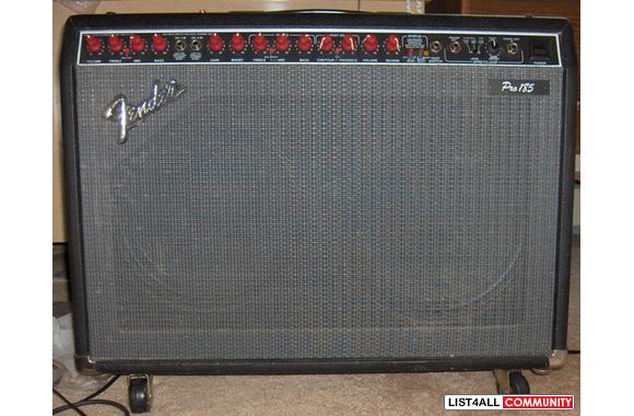 FENDER Pro 185 Combo AmpThe amp is in excellent wo