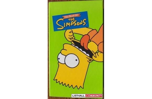 The Best of the Simpsons Volumes 1,2, & 3 [VHS