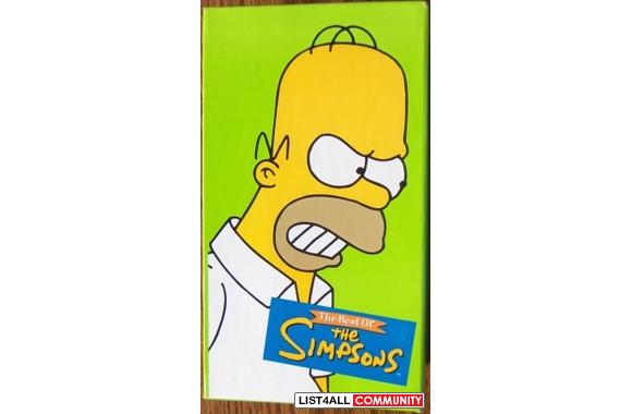 The Best of the Simpsons Volumes 1,2, & 3 [VHS