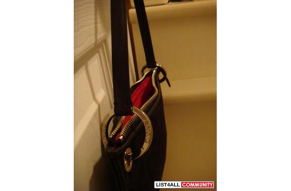 BLACK DKNY BAG- authentic!