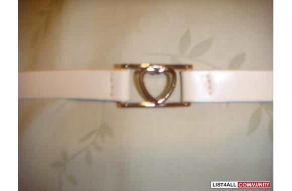 BELT: MOSCHINO JEANS-authentic!