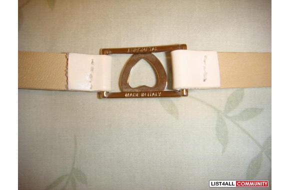 BELT: MOSCHINO JEANS-authentic!