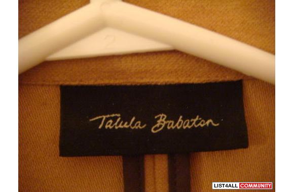 Talula Babaton Blazer-  *Small*- r: 200+, $50 OBO