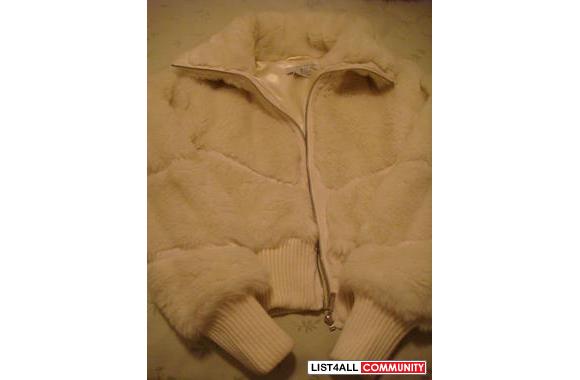 LOVE TRF- from ZARA (metro)- faux fur,  *Small-Med