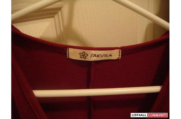 SAKURA RED DRESS - * Small *