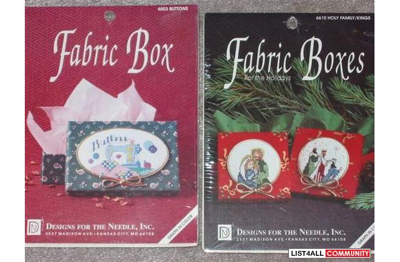 Misc. Craft BooksFabric Box - Buttons (kit) - $5Fa