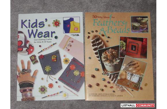 Misc. Craft BooksKids' Wear - $5Feathers & Bea