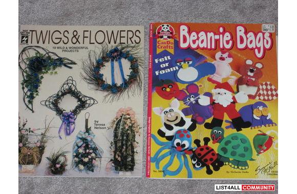 Misc. Craft BooksTwigs & Flowers - $5Bean-ie B