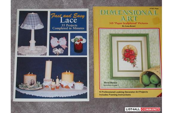 Cross Stitch & Misc. craft booksTeach me to St