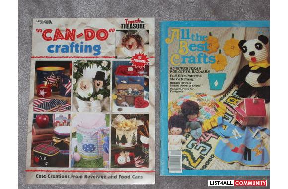 Crafts, Crewel & Cross Stitch booksCan do Craf