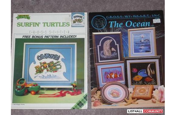 Cross StitchSurfin' Turtles (Teenage Mutant Ninja 