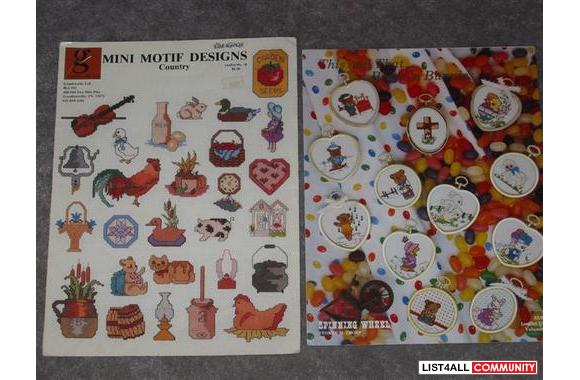 Cross StitchMini Motif Designs - Country - $2This 
