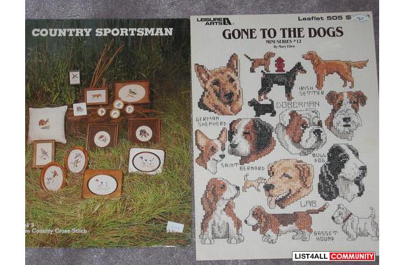 Cross StitchBest Loved Dogs - $5Coasters, Etc.- Sp