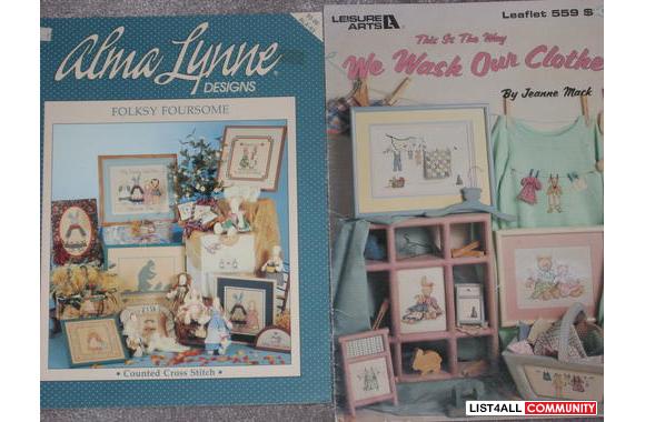 Cross StitchFolksy Foursome - Alma Lynne - $8We Wa