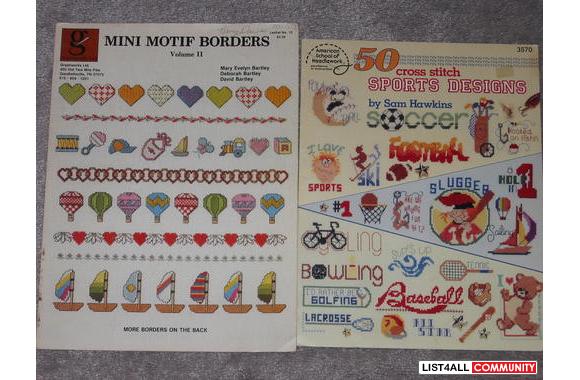Cross StitchCross Stitch Borders -  SOLDJust Finge
