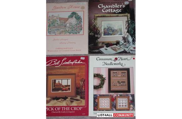 Cross StitchAfghans in Silhouette Cross Stitch - $