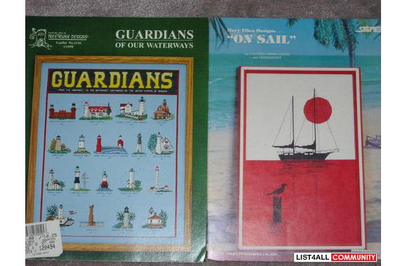 Cross StitchGuardians - $4On Sail - $3Country Chap