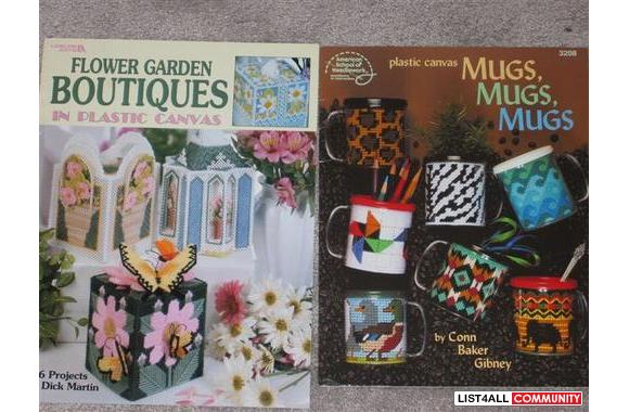 Misc. Craft BooksPeanuts Tissue Box Covers - Plast