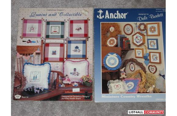 Cross StitchQuaint and Collectible - $5Miniature C