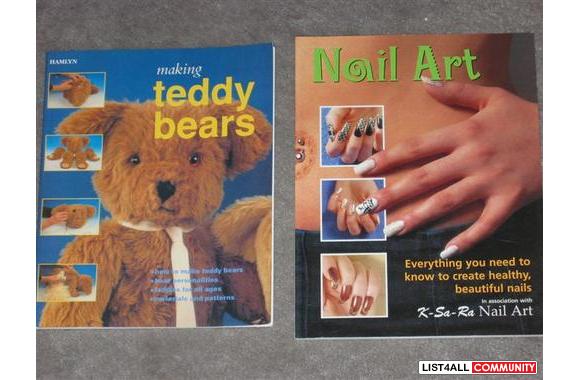 Misc. Craft booksMaking Teddy Bears - $7Nail Art -