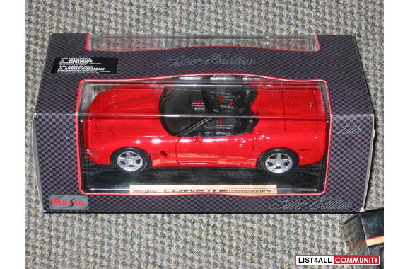maisto 1-18 corvette 1998&nbsp;$20 what you see is