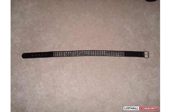 black belt with studsNow only $5!