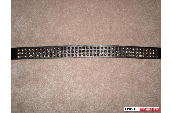 black belt with studsNow only $5!