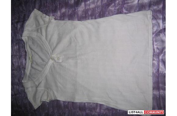White shirt with buttons in front AMERICAN EAGLE! 