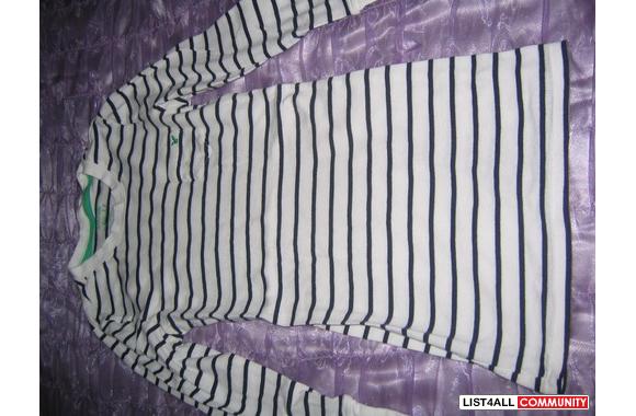 American EAGLE striped shirt with pocket. Size sma