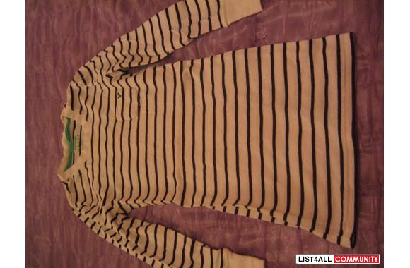 American EAGLE striped shirt with pocket. Size sma