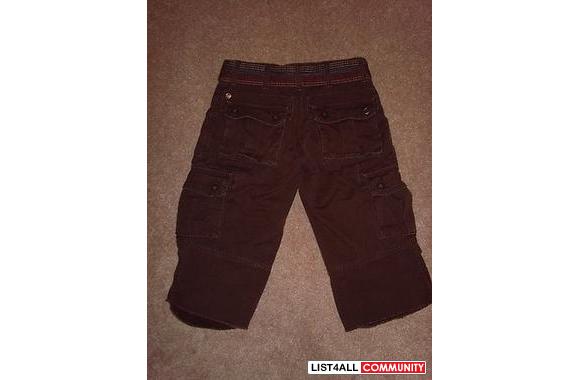TNA Brown cargo pants. GREAT CONDITION! size 0. NO