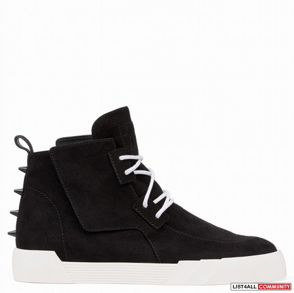 Giuseppe Zanotti Design Men's The Shark 1.0 Sneakers Black