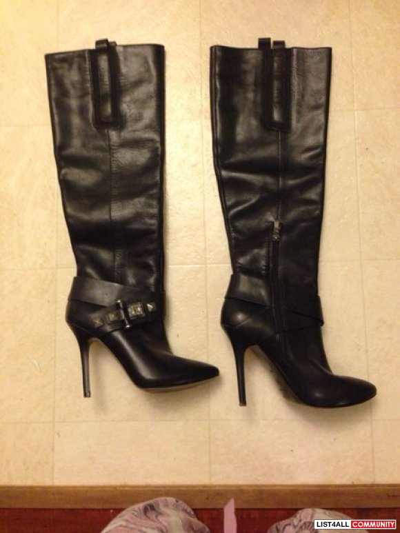 marciano leather boots