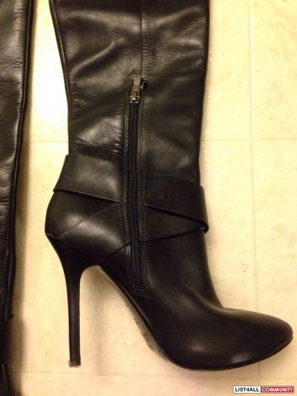 marciano leather boots