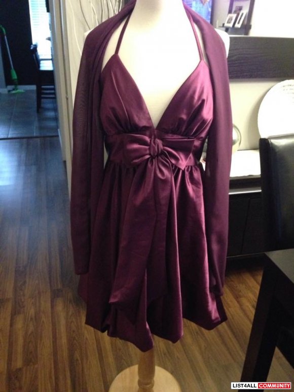Purple dress size medium