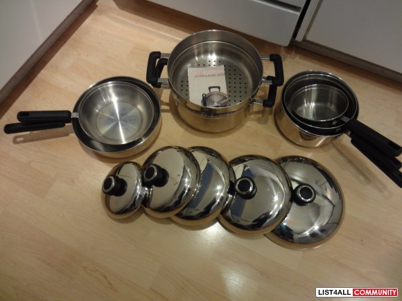 Lagostina Stainless Steel Pots and Pans