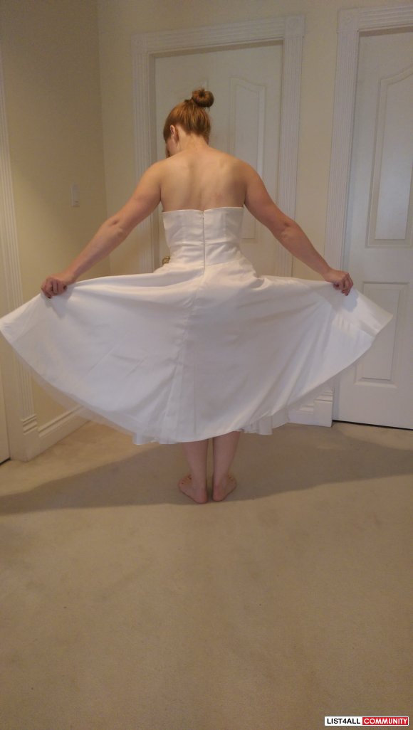 Tea Length Wedding Dress