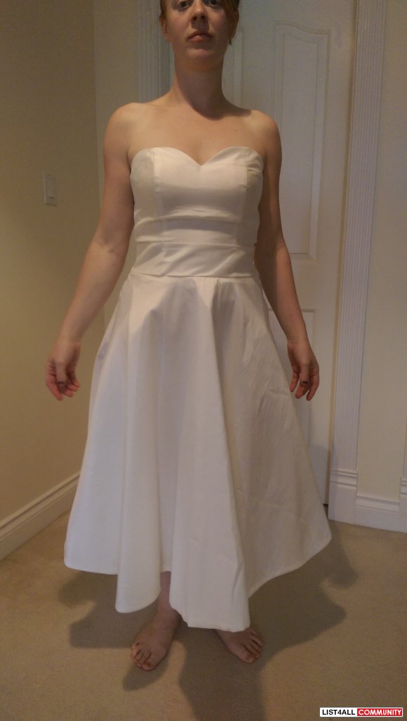 Tea Length Wedding Dress
